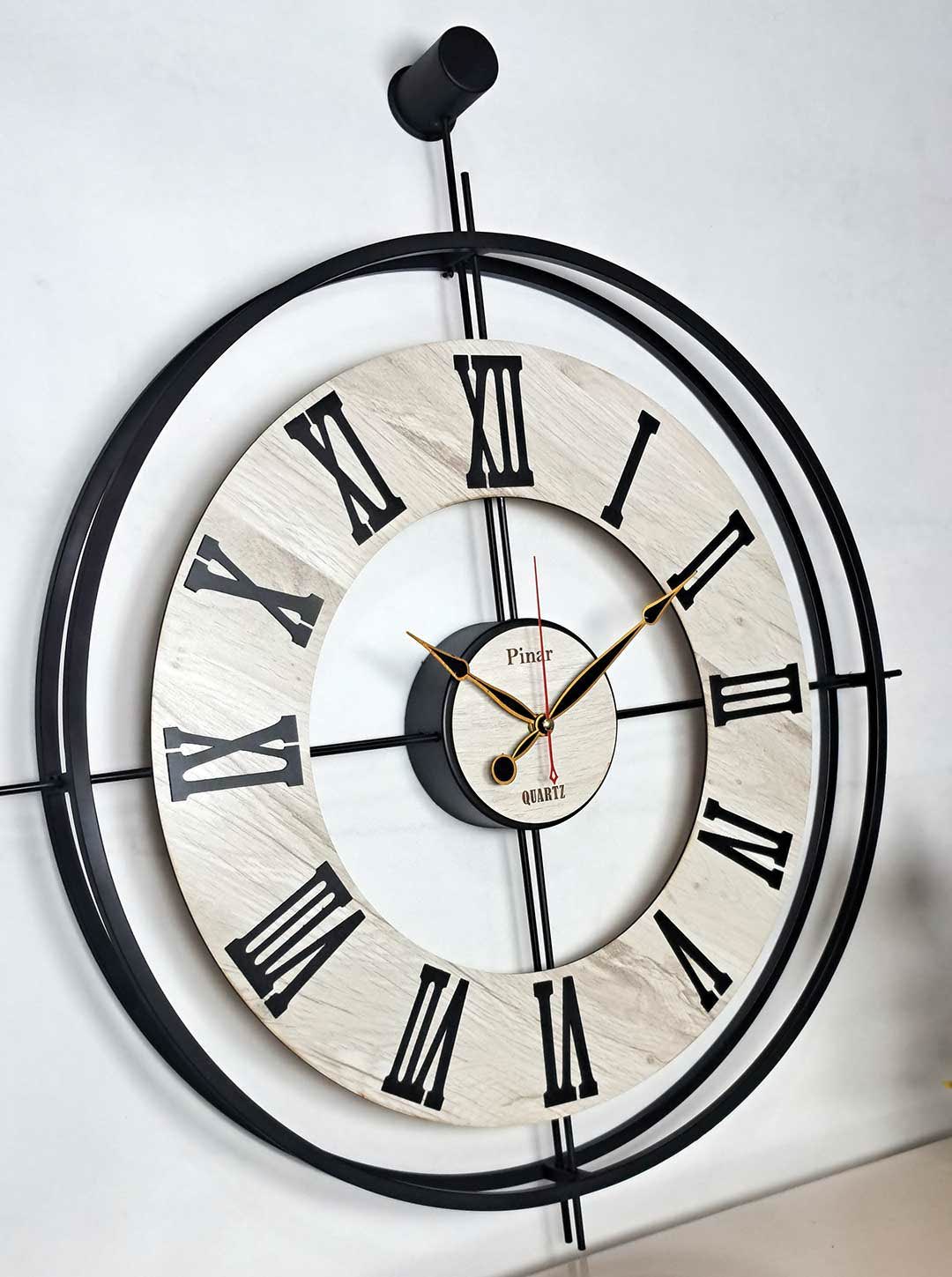 ساعت دیواری فلزی 2222 - تصویر 4