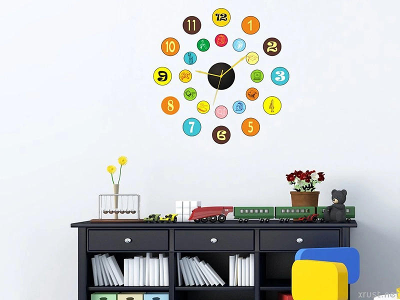 خرید ساعت دیواری کودک